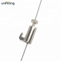 Brass Suspended Ceiling Safety Hanging Steel Wire Rope With Adjuster Hook HK-0007-NK